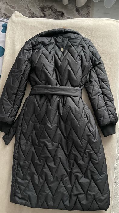 Geaca  lunga cu cordon