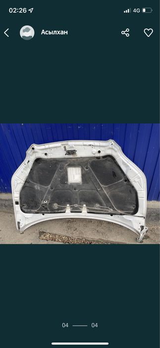 Шевролет авео капот