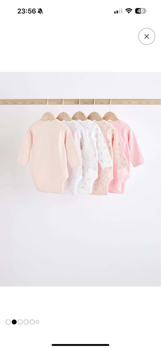 NEXT набор боди с длинными рукавами