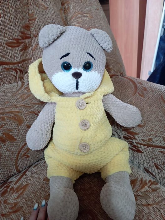 Мягкие игрушки ручной работы.