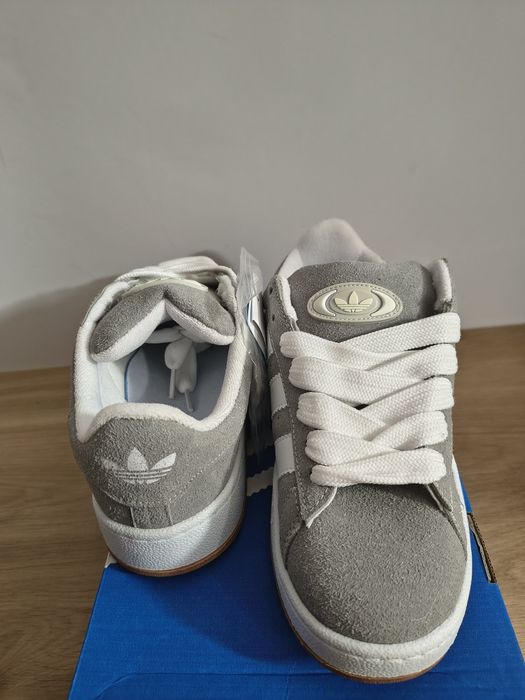 Adidas campus-grey three ftwr white gum
