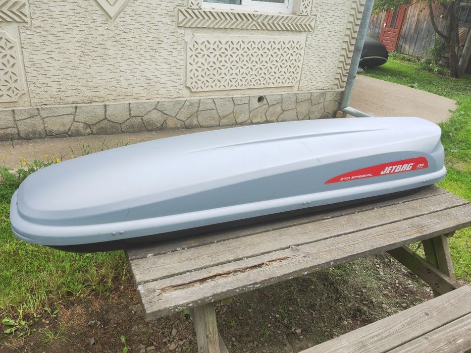 Cutie portbagaj auto ATU Jetbag 270 Spezial – Ca Nouă, Completă (2 chei)
