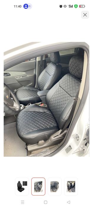 Чехлы на сиденья на кобальт