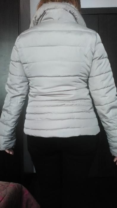 Дамско яке с естествена яка