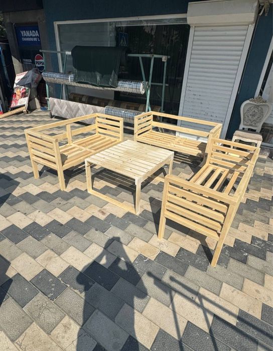 Изготовление диванов для дачи из палетов Az Mebel