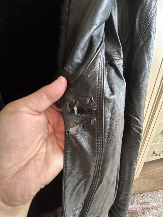 Мужская дубленка.