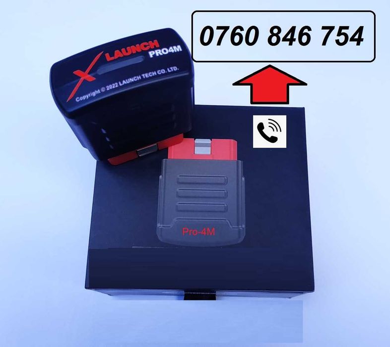 Interfata auto Launch Easydiag PRO4M X431, Update soft 2025, Full