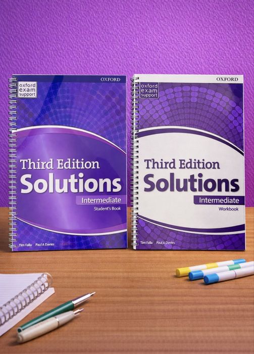Solutions учебник и тетрадь