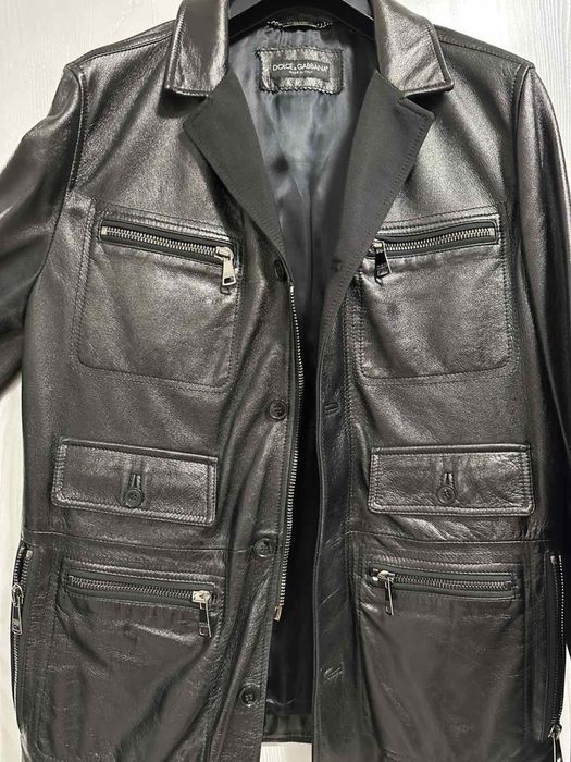 Мъжко кожено яке Dolce&Gabbana
