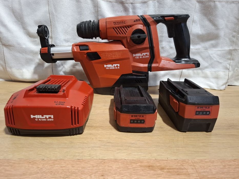Hilti TE 6-A36 cu TE DRS-6-A