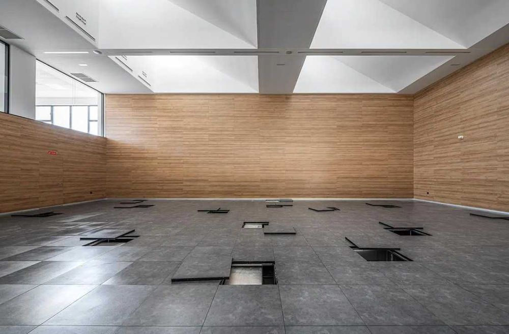 Фальшпол по ГОСТу сульфат кальция антистатическая поверхность 600х600