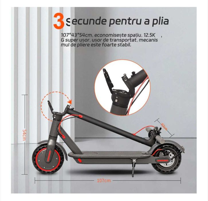 Trotineta electrica noua 350 kw AOVOPRO. M365