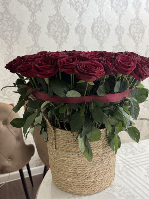 Продам букет 101 роза получен 8марта