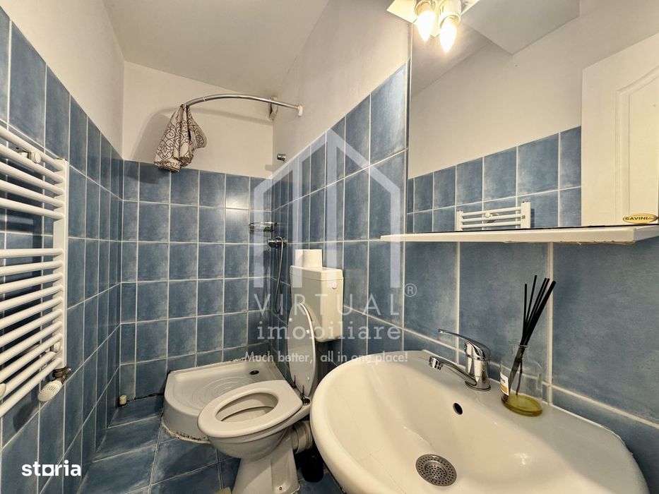 Garsoniera mobilata, 28mp utili, etaj 2/6, bloc cu lift, Broscarie