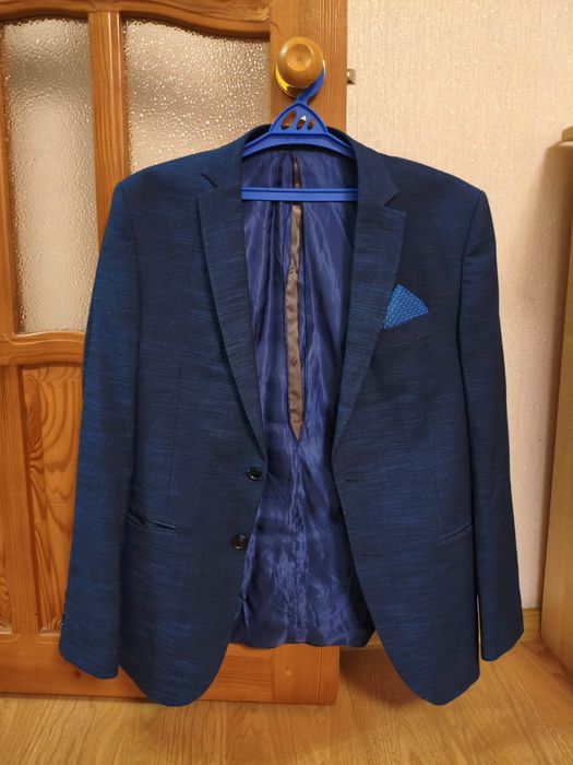 Пиджак темно синий
