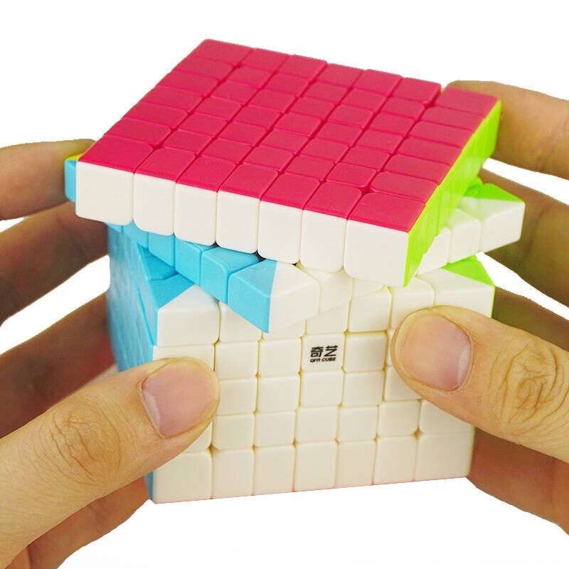 Кубик Рубика из цветного пластика для скоростной сборки SpeedCube Warrior QYtoys