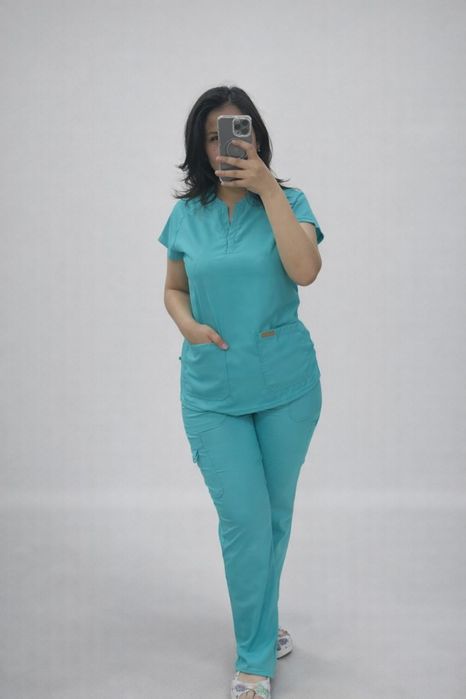 Медицинский халат костюм Tibbiy xalat kostyum