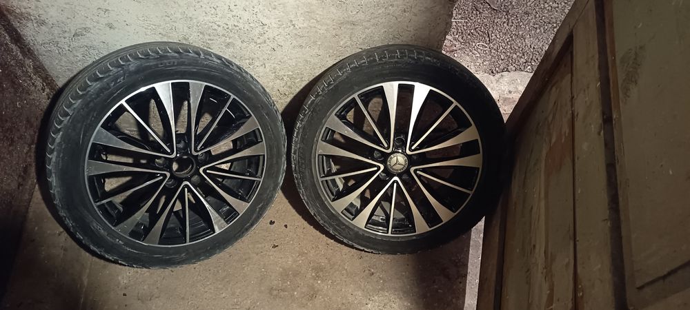 Vând jante Mercedes originale r17 5x112