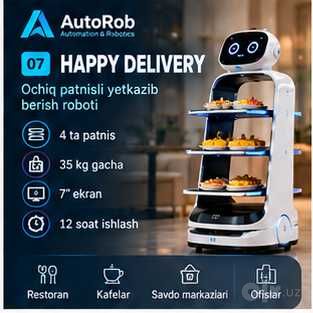 Xizmat ko'rsatuvchi,Ofitsant robotlar