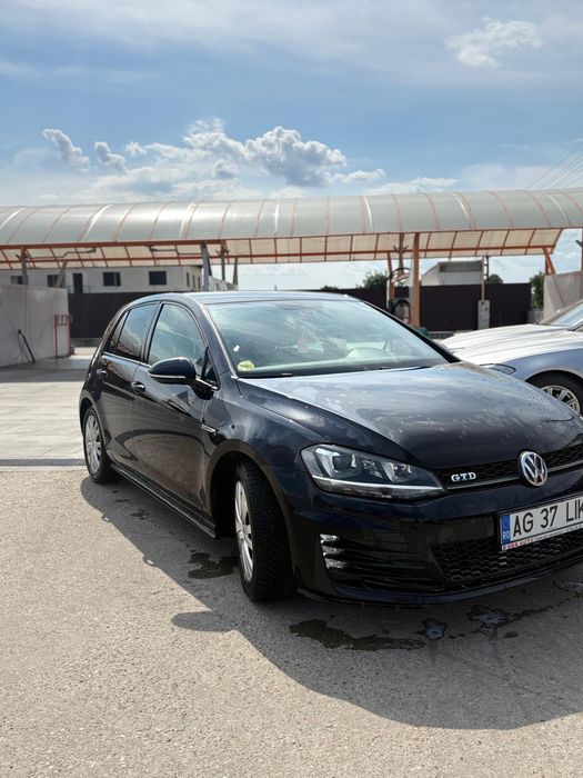 Vw Golf 7 GTD An fabricatie 2014 Cutie Manuala Norma de poluare Euro 6 Motorizare 2.0 diesel 184 cp
