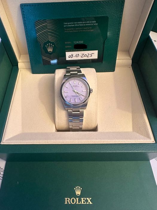 Rolex 34mm new color