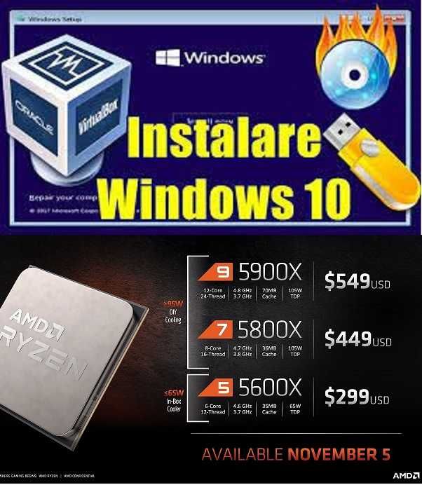 Instalare windows la domiciliu , service videochat , video-chat