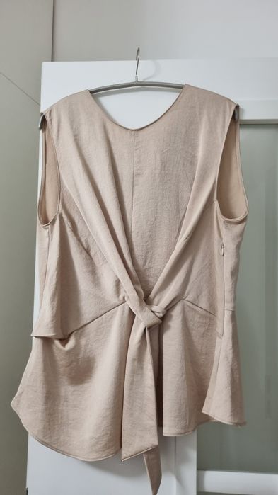 Bluza Zara beige sidefat  Xl