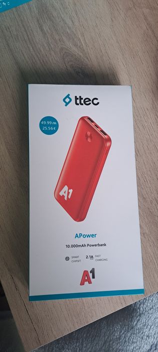 Външна батерия 10.000 mAh Powerbank