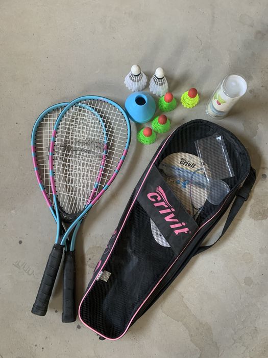 Set rachete badminton