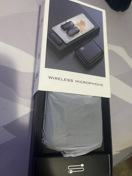 Set microfon lavaliera wireless