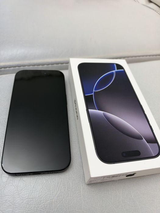 iPhone 16 pro Black Titanium 128GB