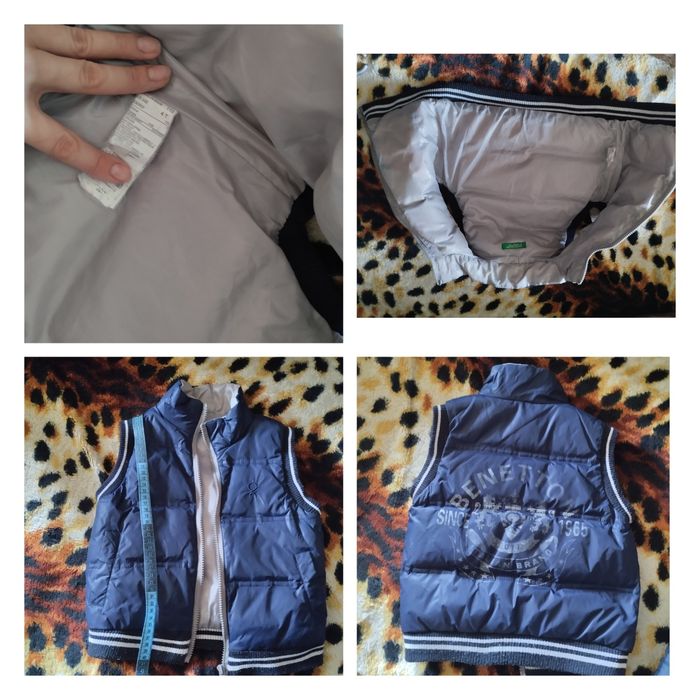 Жилетки детские разные