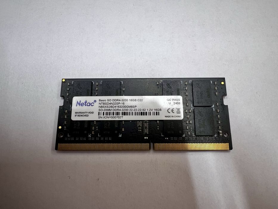 Оперативная память на ноутбук(16гб)