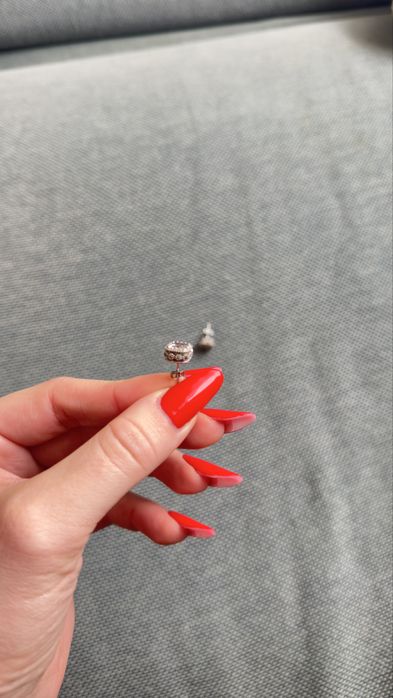 Cercei argint 925 si cristale de zirconiu