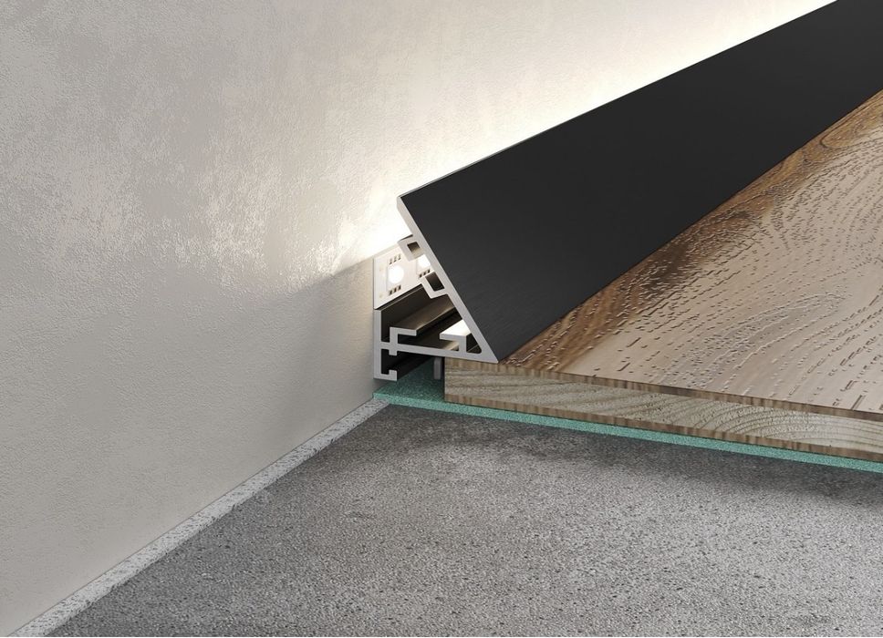 Плинтус Теневой скрытый имкроплинтус