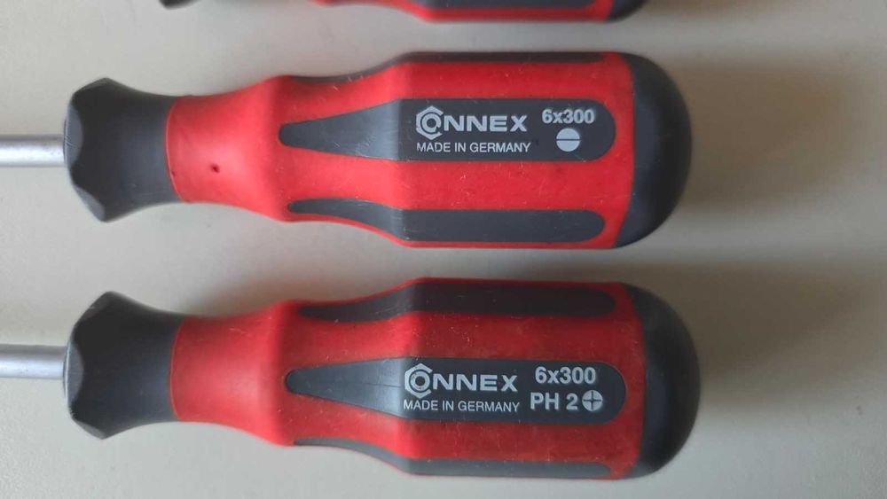 Set 4 surubelnite lungi (30 cm), Connex