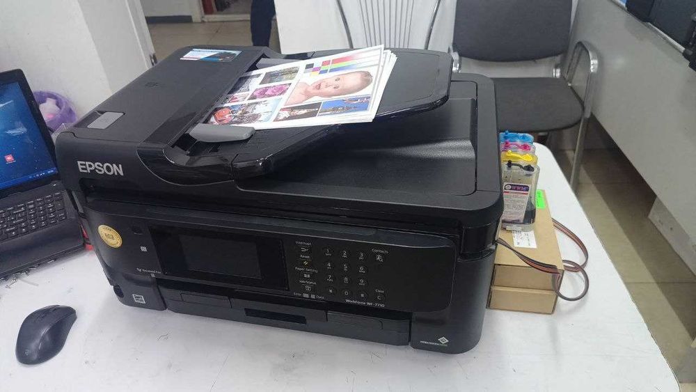Струйный принтер МФУ EPSON WF-7710 формат А3+