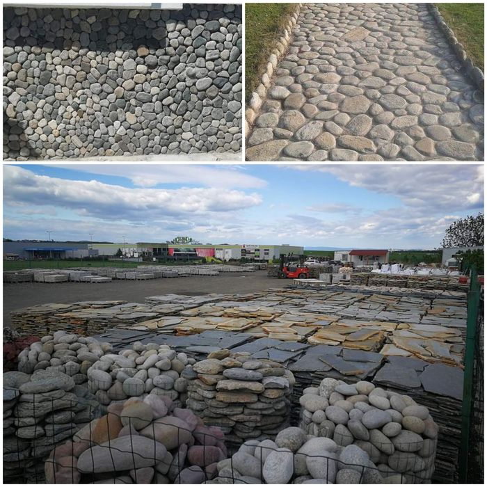 Естествен Камък за Настилка,Облицовка,Декорация.Гнайс,Мрамор,Травертин