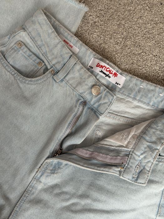 Светло сини Дънки