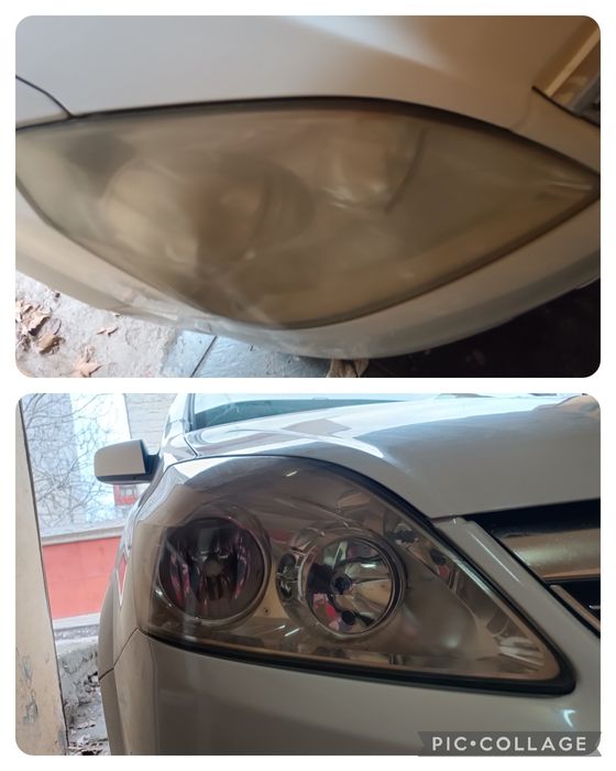 Полиране и Пастиране на фарове и стопове,пране на салони,КОЛИ,КАМИОНИ