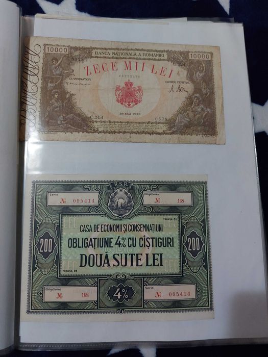 Bancnote colectie , pret negociabil