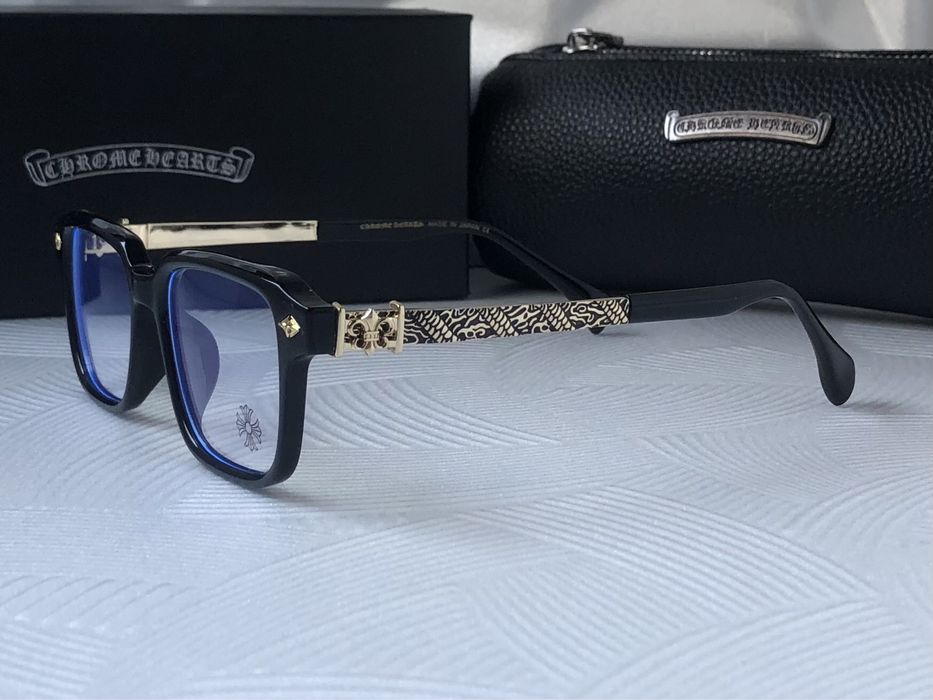 Очила за компютър Диоптрични рамки прозрачни слънчеви chrome hearts