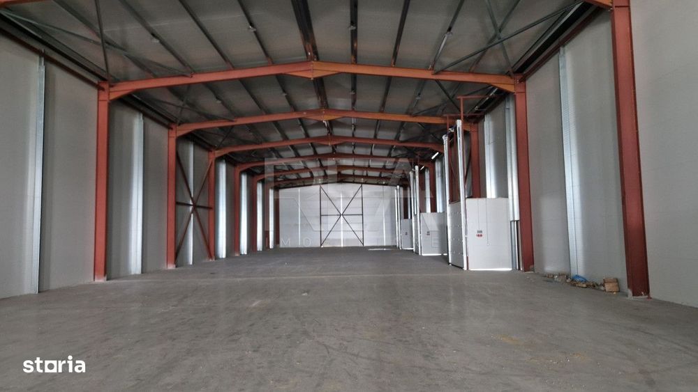 Hala 970 m.p. + 200m.p. Birouri | Temperatura controlata | Pallady/Oxi