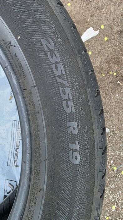 Шины б/у michelin 235/55r19