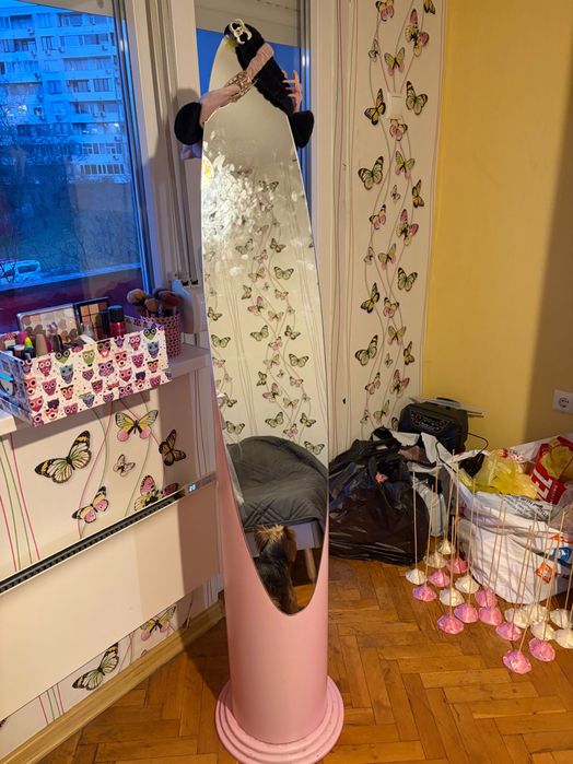 Мебели стая момиче, бюро, гардероб +огледало