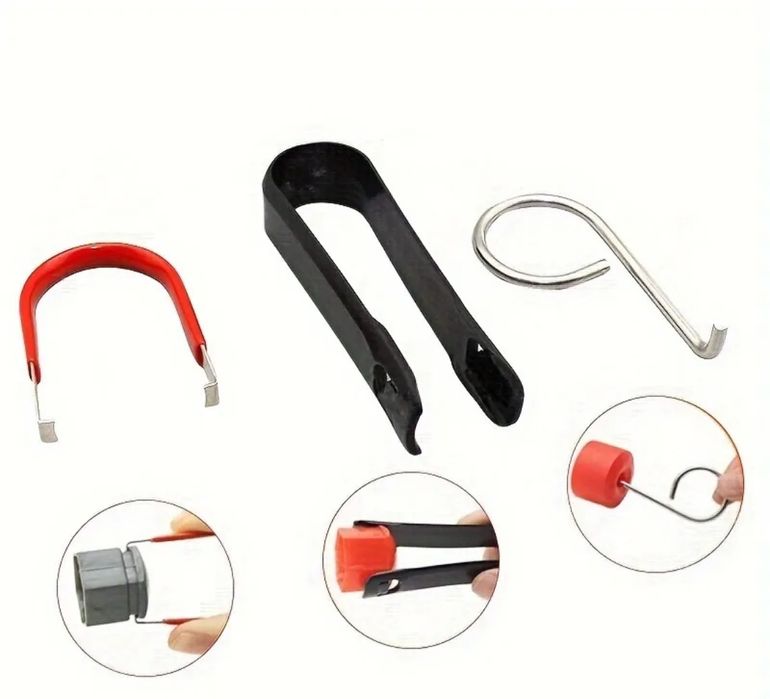 Комплект за сваляне на капачки на болтове.