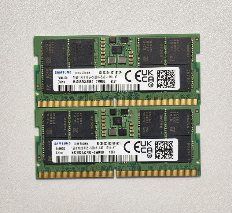 samsung 16gb ddr5 sodimm second hand si noi de vanzare • Anunturi