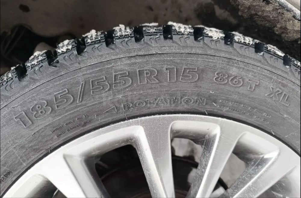 R15 шипованные шины 2025 года