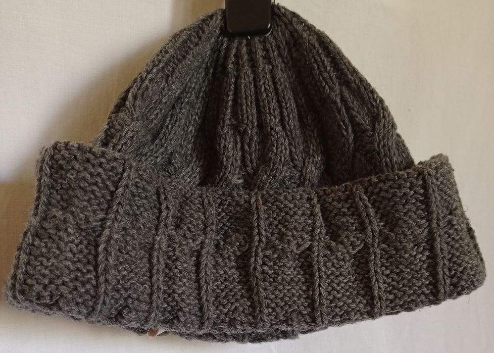 Caciula 50% lana tricot unisex