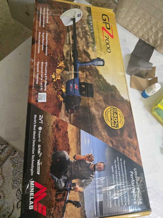 GPZ7000 Продам Металлоискатель. НОВЫЙ. ОРИГИНАЛ